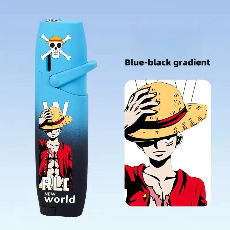 Luffy Character Print Windproof Lighter